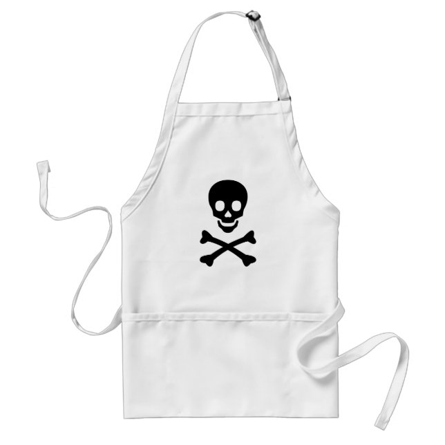 Skull and Crossbones Standard Apron (Front)