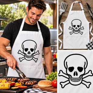Skull and Crossbones Standard Apron