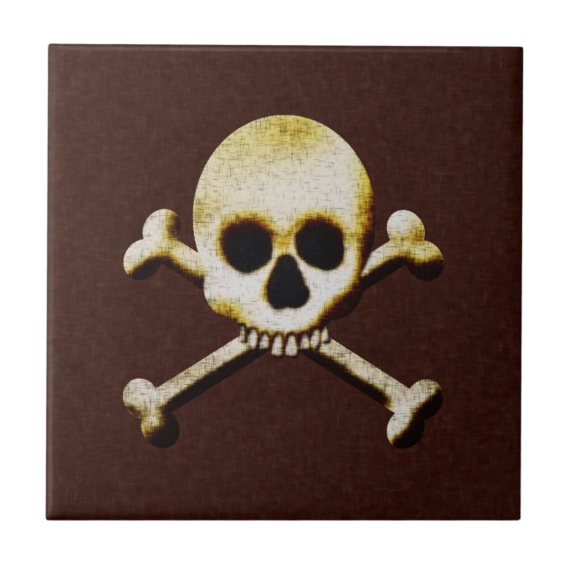 Skull And Crossbones Tile (Front)