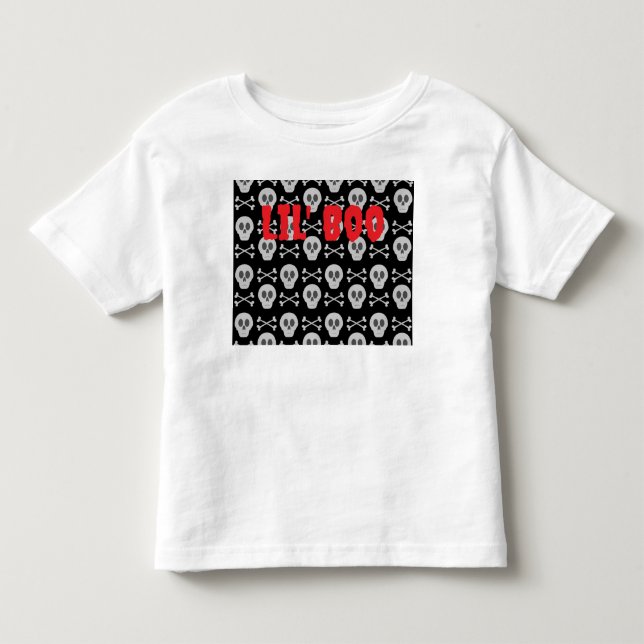 Skull and Crossbones  Toddler T-Shirt (Front)