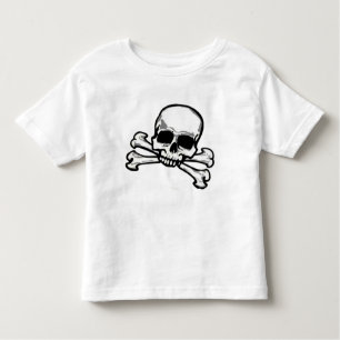 Skull and Crossbones Toddler T-Shirt