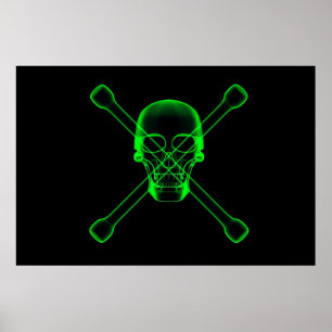 Skull and Crossbones- X-ray vision Poster
