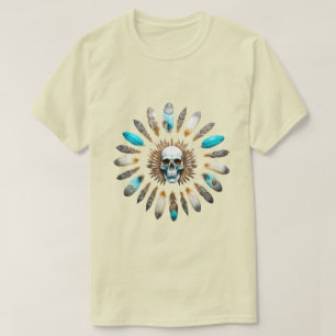 Skull and Feathers 01 T-Shirt