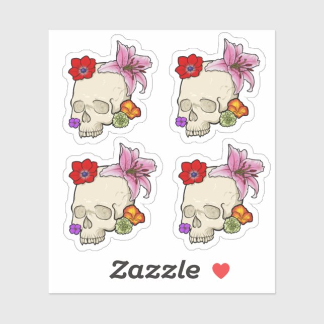 Skull and Flora (Sheet)