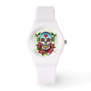 skull and hearts watch