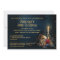 Skull and Leaves Halloween Birthday Invitation