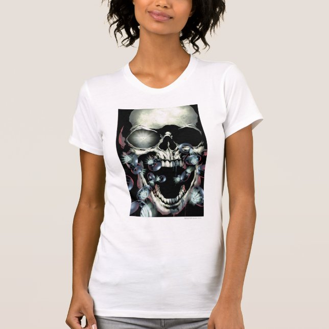 Skull and Rings - Colour T-Shirt (Front)
