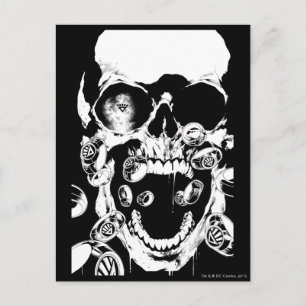 Skull and Rings Postcard