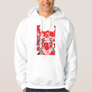 Skull and Rings - Red Hoodie