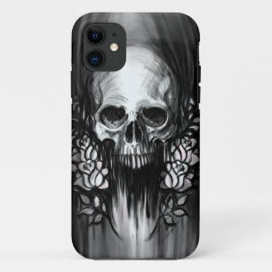 Skull and Roses iPhone 11 Case