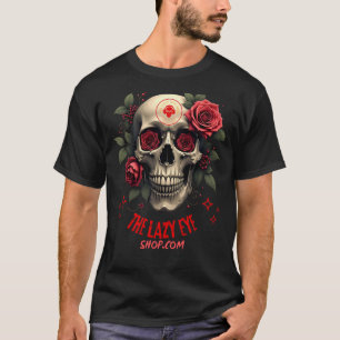 Skull and Roses Design 2 T-Shirt