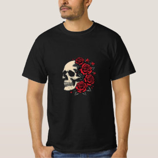 Skull and Roses Shirt – Gothic Art of Life & Death