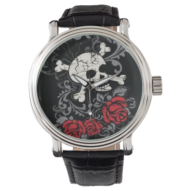 Skull and Roses Watch (Front)