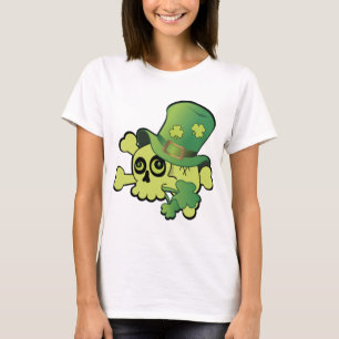 Skull and Shamrocks T-Shirt