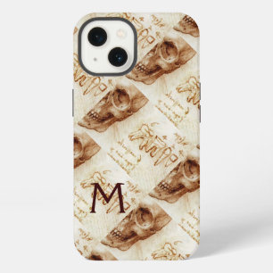SKULL AND TEETH ,DENTAL CLINIC ,DENTIST MONOGRAM iPhone CASE