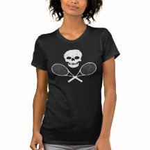 Skull and Tennis Racquets