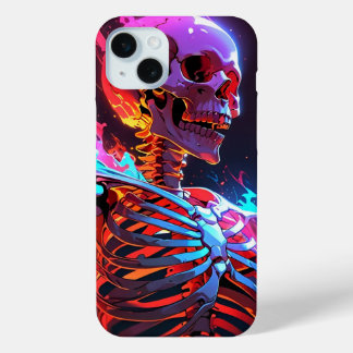 Skull art  iPhone 15 mini case