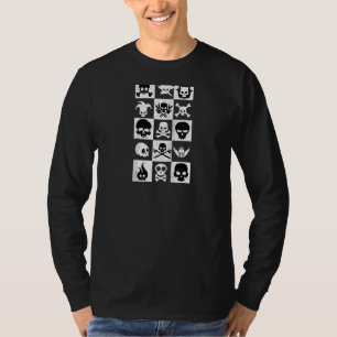 Skull Arts Of Skulls Pirate Skeleton Dead Undead R T-Shirt