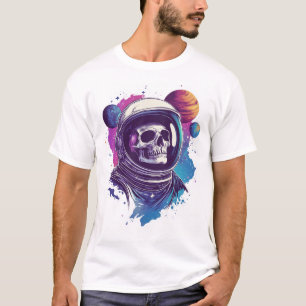 Skull Astronaut Explorer T-Shirt