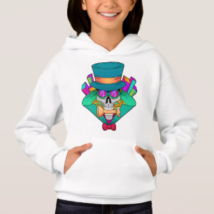 Skull at Chess with Chess piece Rook