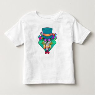 Skull at Chess with Chess piece Rook Toddler T-Shirt