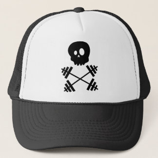 Skull & Barbells Trucker Hat