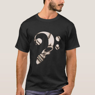 Skull Bass Guitar Player Musician Musical Band Pla T-Shirt