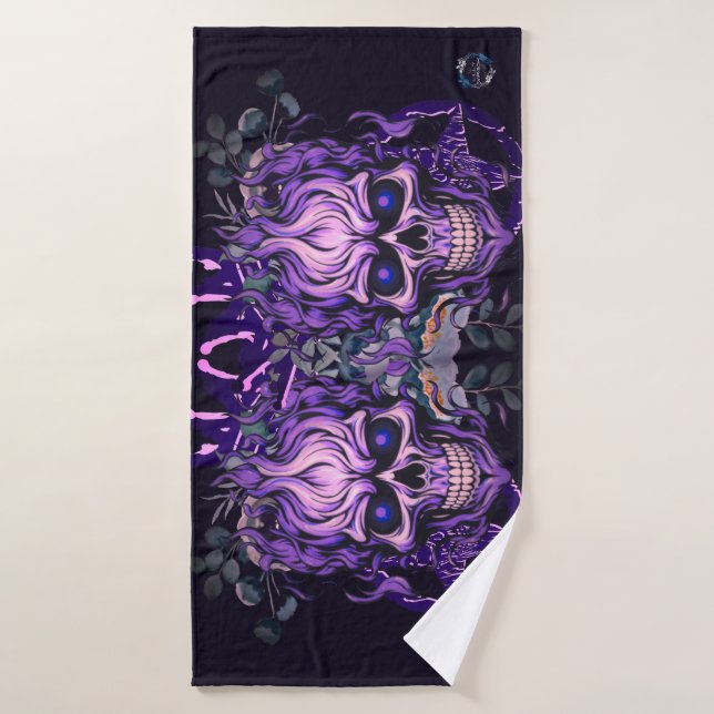 Skull  bath towel (Bath Towel)