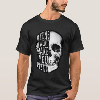 Skull-Beautiful-Disaster-Ing-Me-Won'T-Make-You-Pre T-Shirt