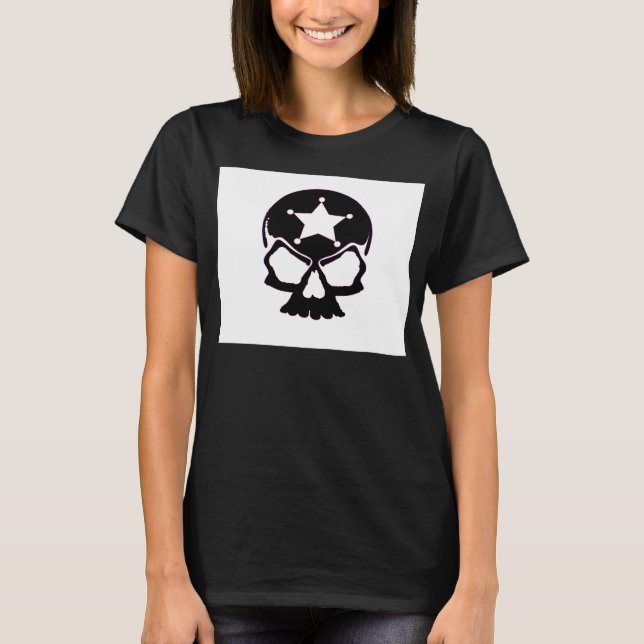 Skull black T-Shirt (Front)