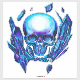 skull Blue chameleon