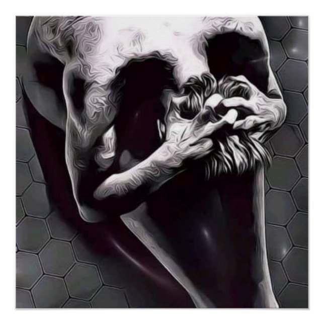 Skull Body Poster (Front)
