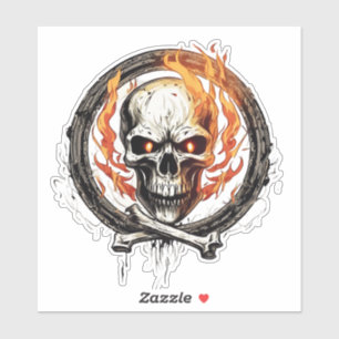 Skull Bones and Fire