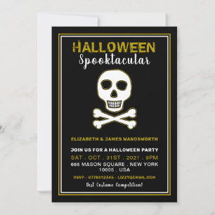 Skull & Bones, Gold Halloween Party