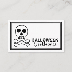 Skull & Bones, Halloween Party Invitation
