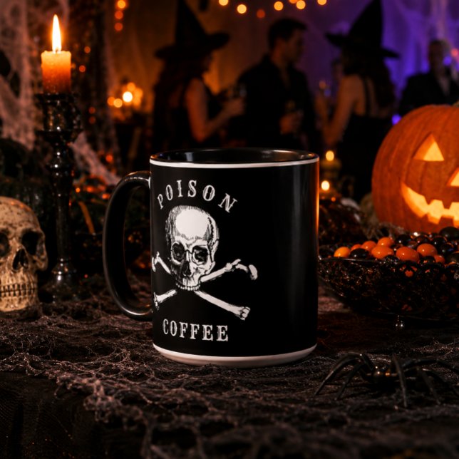 Skull & Bones Poison Coffee Mug (Creator Uploaded)