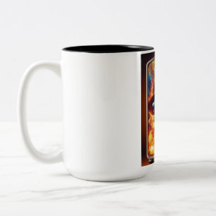 Skull & Bones Rock Royalty Two-Tone Coffee Mug
