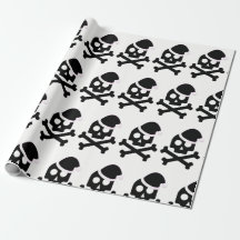 Skull & Bones Wrapping Paper