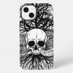 Skull & Books Case-Mate iPhone Case