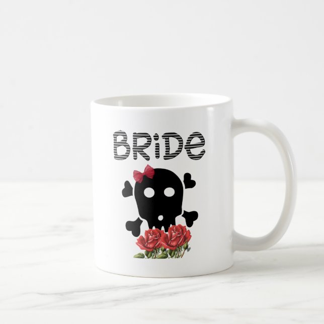 Skull Bride Coffee Mug (Right)