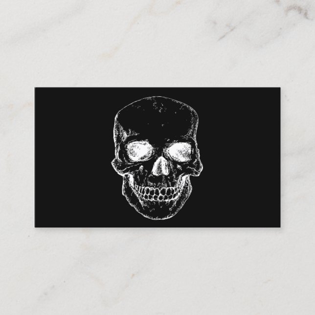 skull business card (Front)
