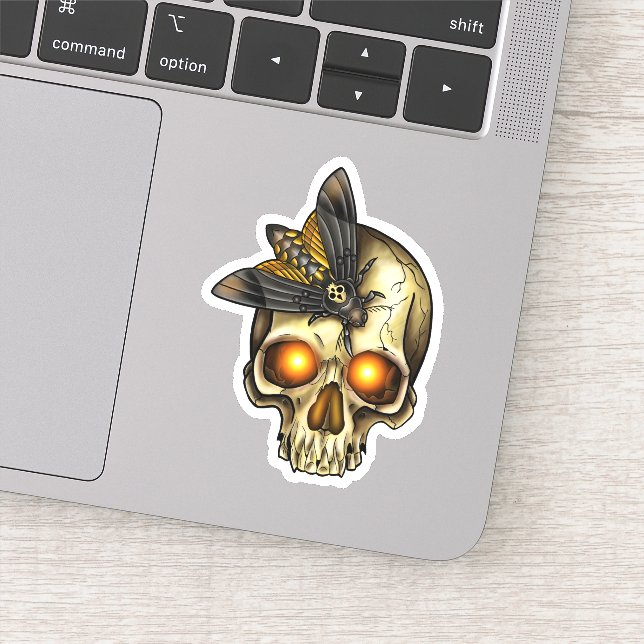 Skull Butterfly (Detail)