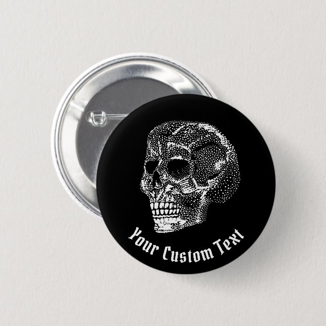 Skull Button (Front & Back)