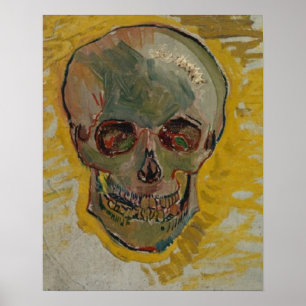 Skull by Vincent Van Gogh Poster
