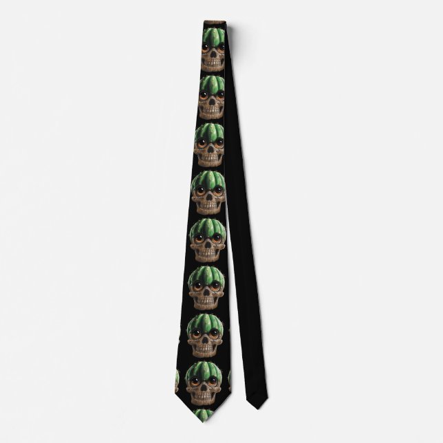 Skull Cactus Tie (Front)