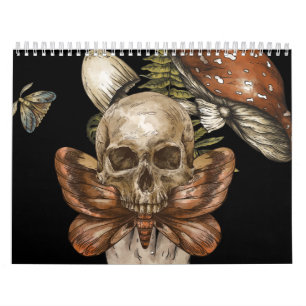 skull calendar