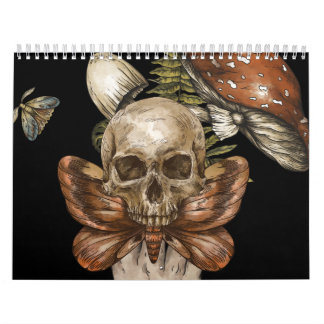 skull calendar