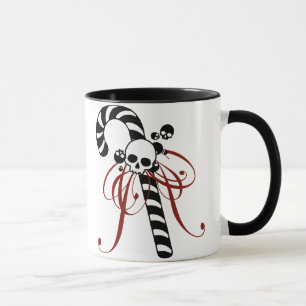 Skull Candy Cane Mug