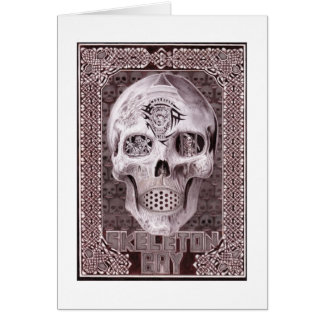 Skull card