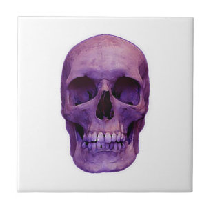 Skull Ceramic Tile